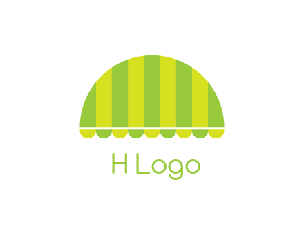 awning or canopy logo