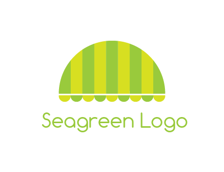 awning or canopy logo