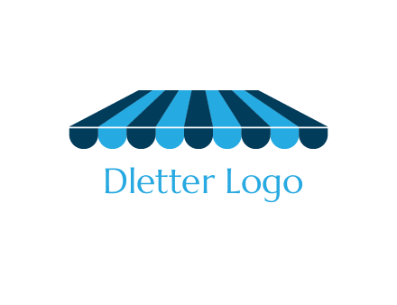 striped shade furniture logo