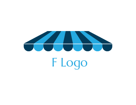 striped shade furniture logo