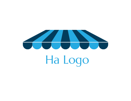 striped shade furniture logo