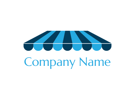 striped shade furniture logo