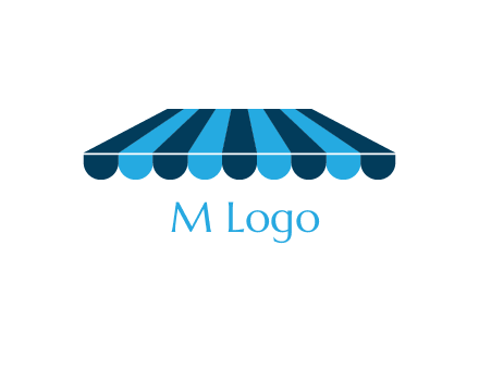 striped shade furniture logo