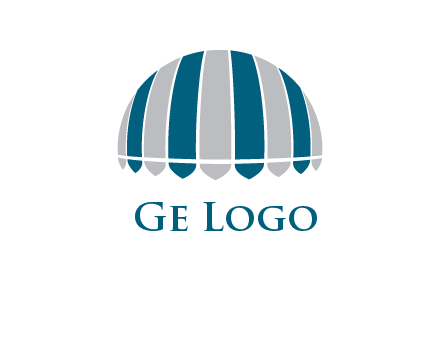 umbrella or canopy logo