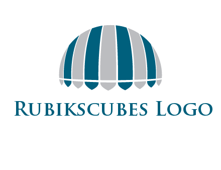 umbrella or canopy logo