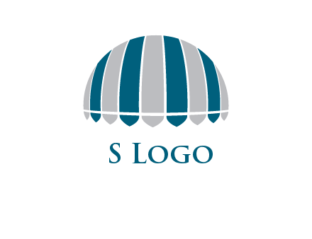 umbrella or canopy logo