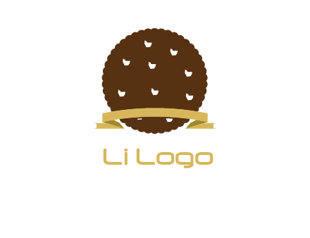 chocolate cookie icon