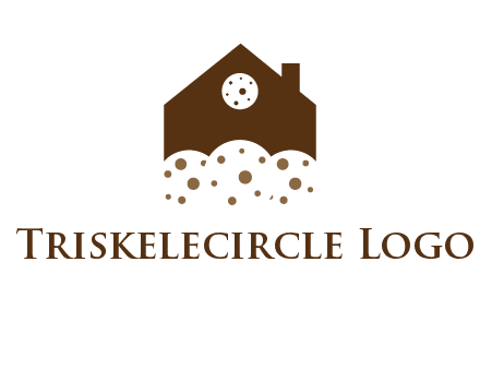 home cookie food logo