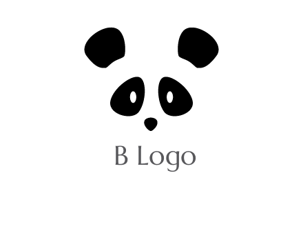 panda face gift logo