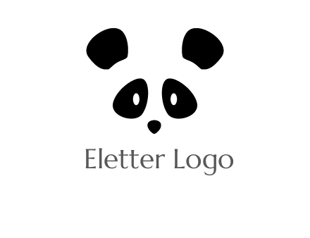 panda face gift logo