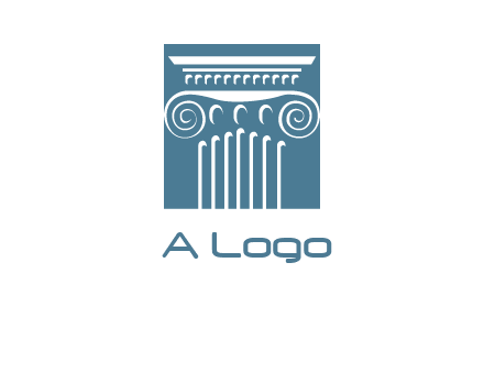 column or pillar logo