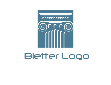 column or pillar logo