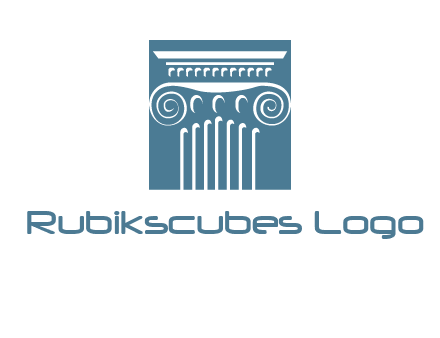 column or pillar logo