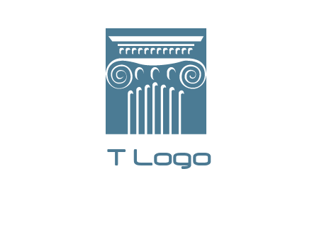 column or pillar logo