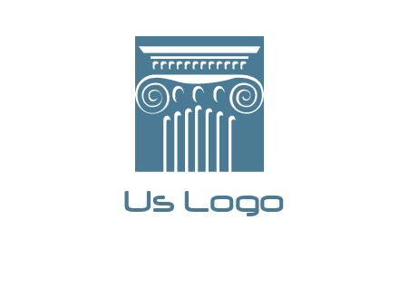 column or pillar logo