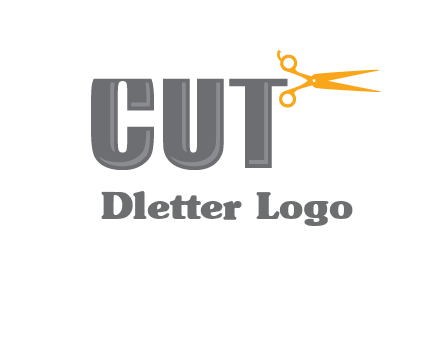 scissor barber logo