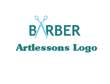 scissor barber logo