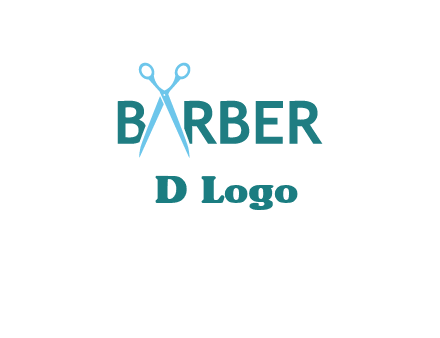 scissor barber logo