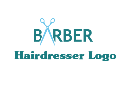 scissor barber logo