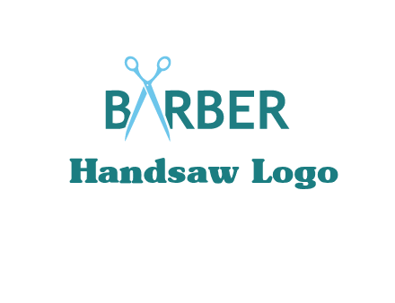 scissor barber logo