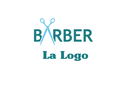 scissor barber logo