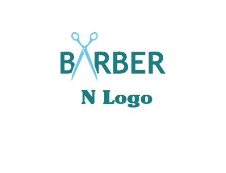 scissor barber logo