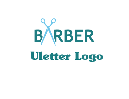 scissor barber logo